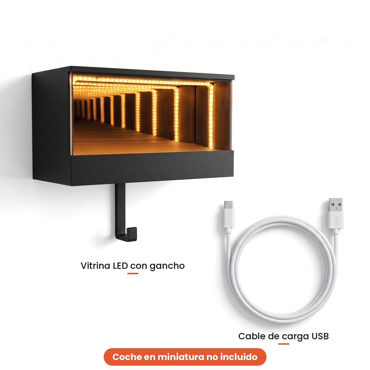 Torkan Key Garage™ — Vitrina LED